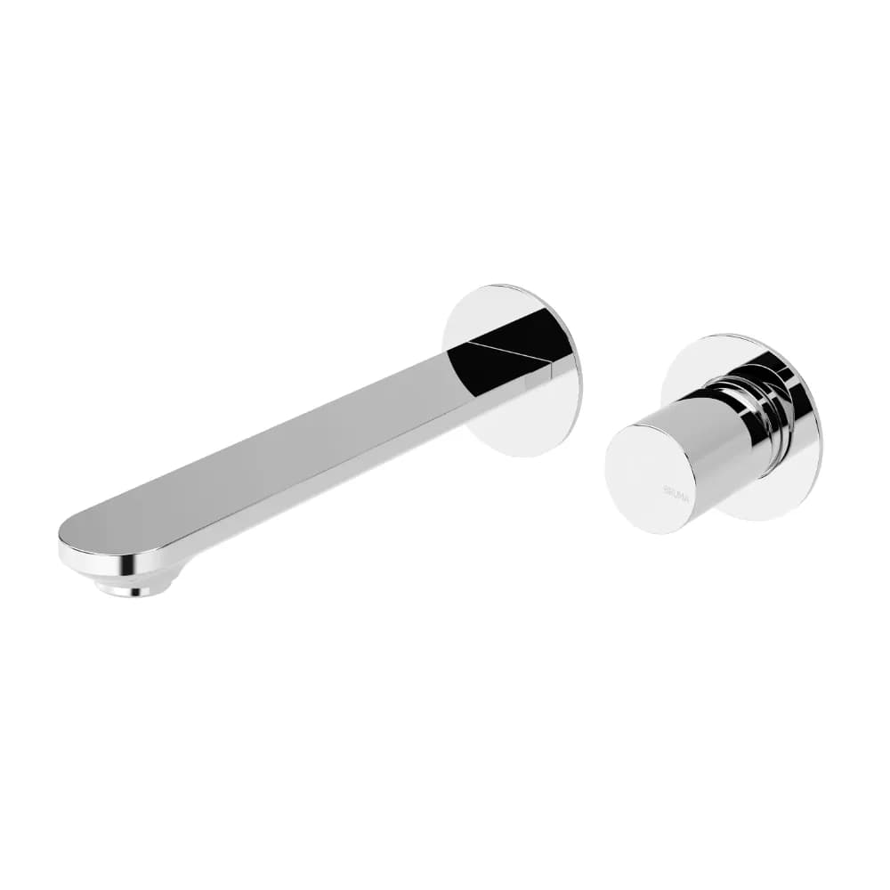 2 hole wall basin mixer