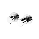 Concealed horizontal single lever mixer, with 3 outlets
