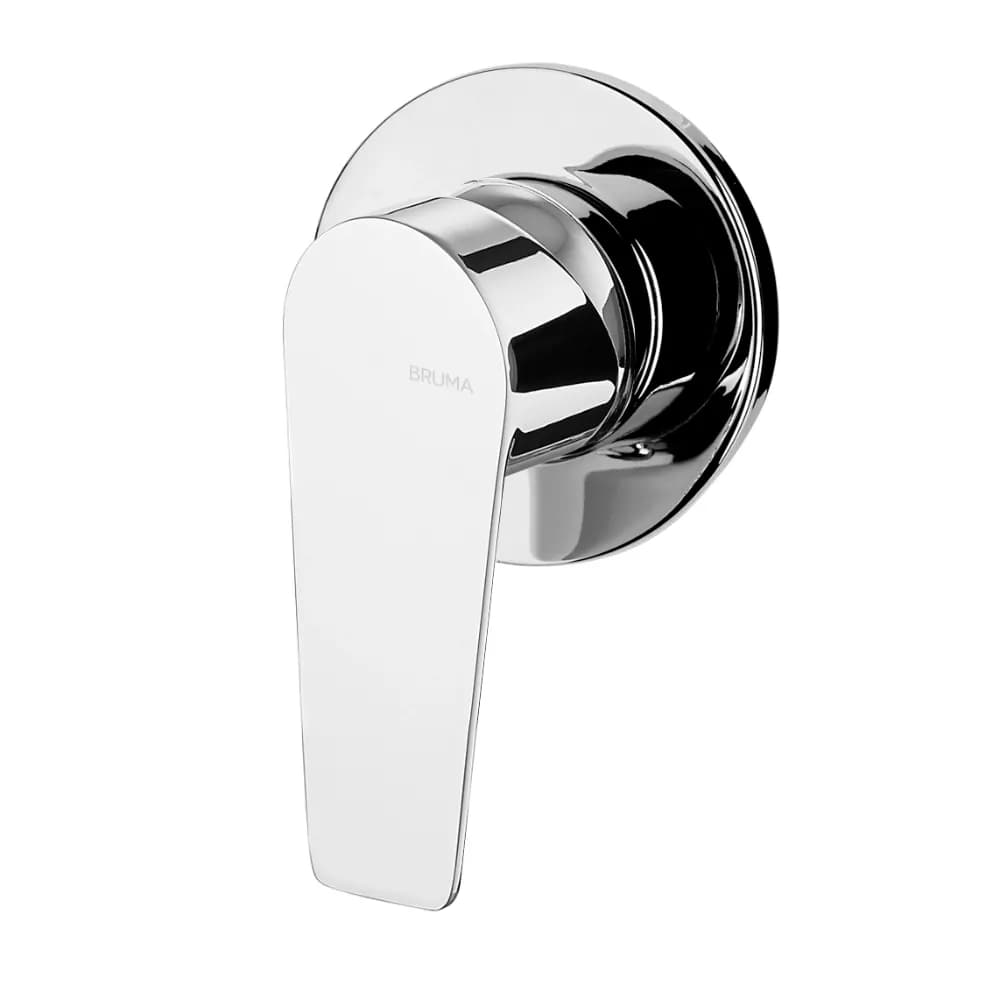 Concealed single lever mixer with 1 outlet