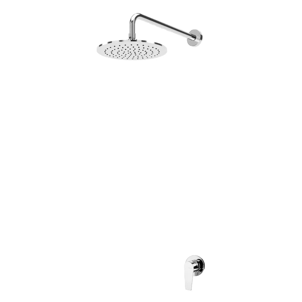 Concealed shower set with ABS shower head Ø230 mm