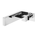 Wall basin mixer