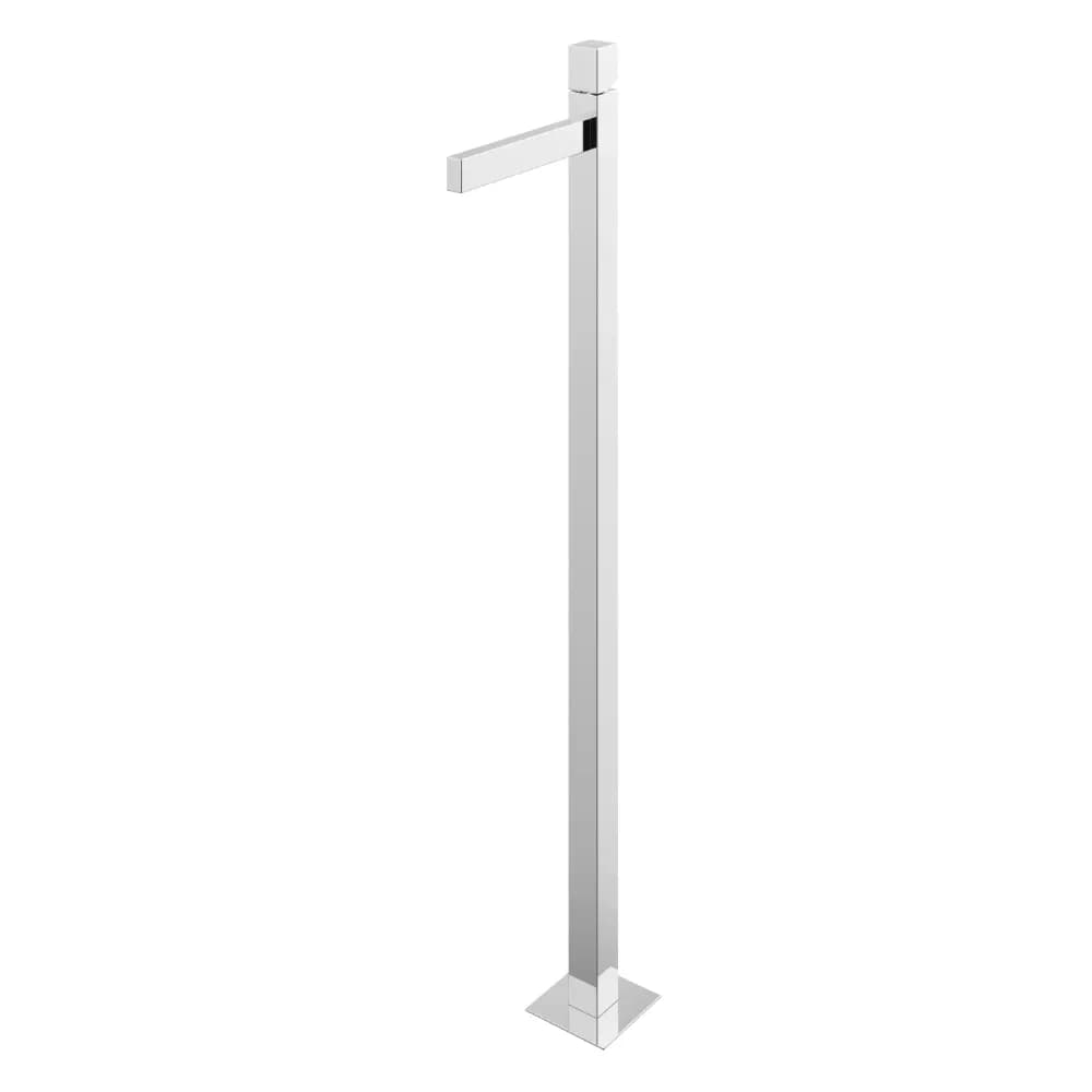 Free-standing single-lever basin mixer