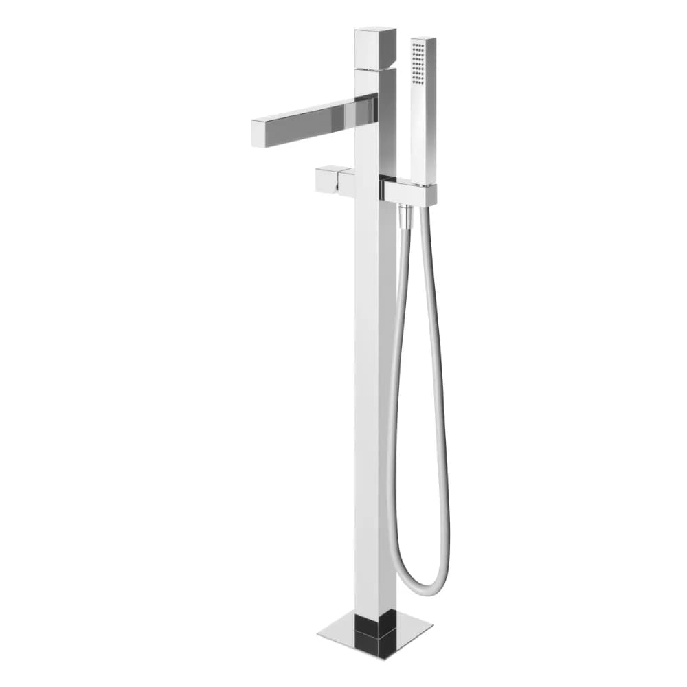 Single-lever bath/shower mixer, floor-mounted