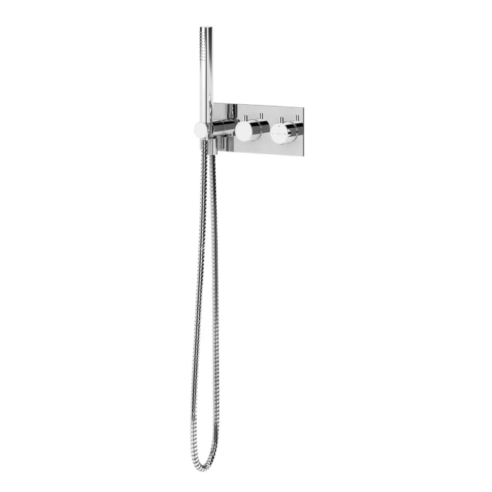 Thermostatic concealed 2 outlets mixer, with handshower set Elo