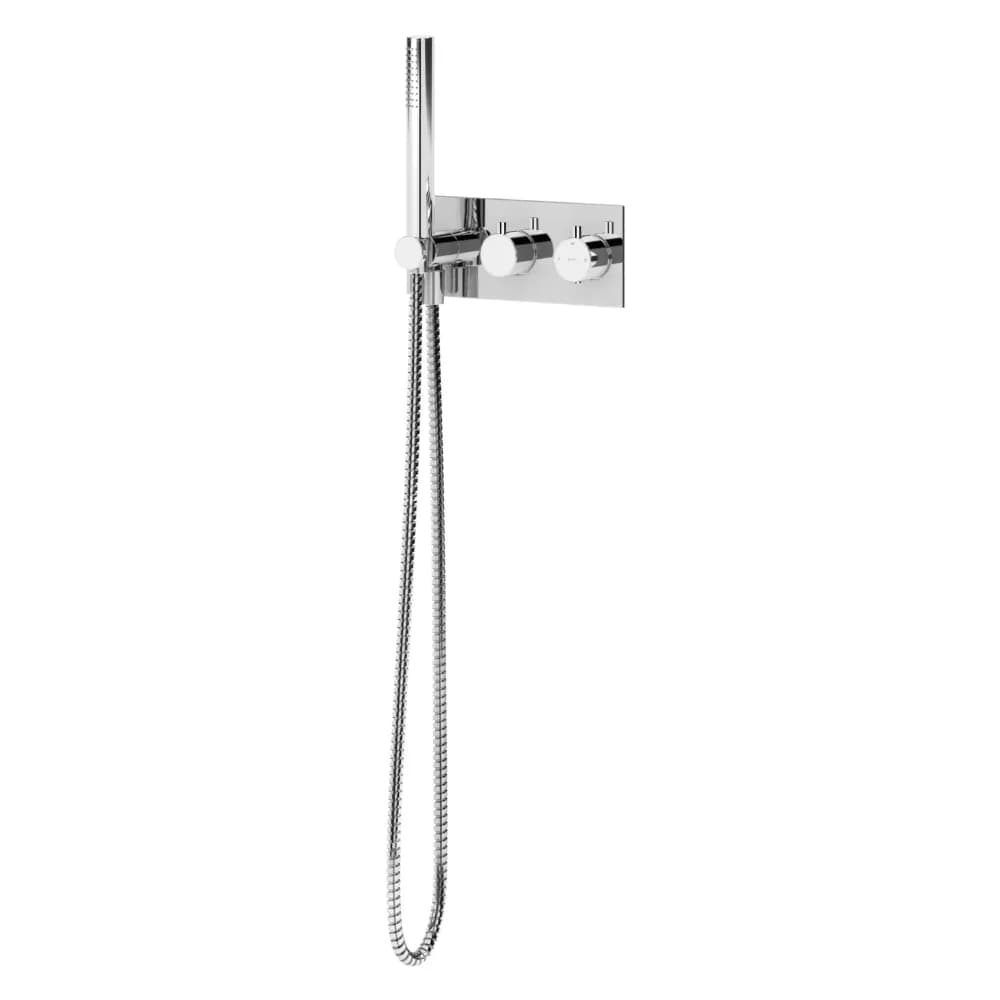 Thermostatic concealed 3 outlets mixer, with handshower set Elo